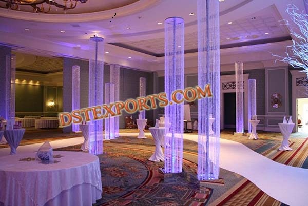 WEDDING CRYSTAL COLUMNS