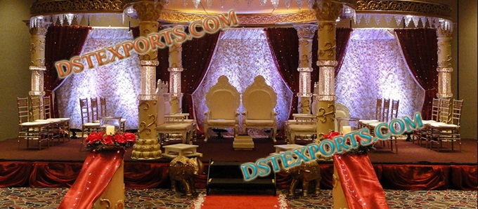 BOLLYWOOD CRYSTAL MANDAP SET