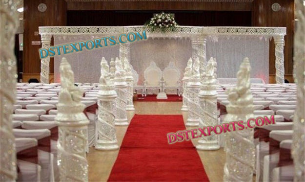 BEST WEDDING FIBER CRYSTAL MANDAP