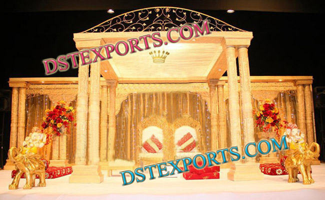 ROYAL WEDDING CROWN MANDAP