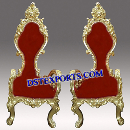 INDIAN WEDDING GOLDEN CHAIRS SET