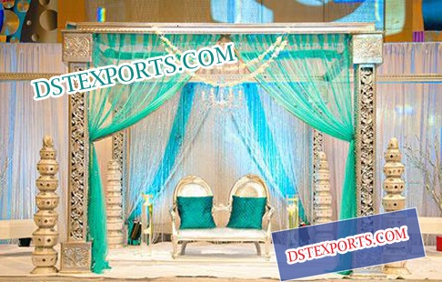 INDIAN WEDDING WOOD CARVING MANDAP