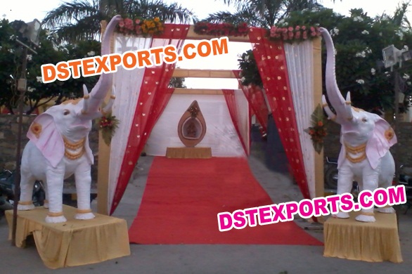 WEDDING WELCOME ROYAL ELEPHANT STATUES