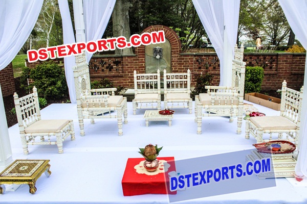 GUJRATI WEDDING CHAIRS SET