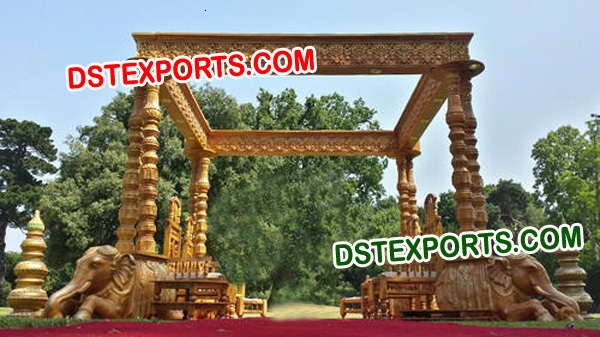 ROYAL INDAIN WEDDING ELEPHANT MANDAP