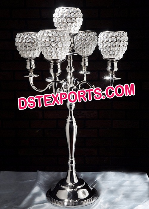 WEDDING CRYSTAL CANDLEABRA