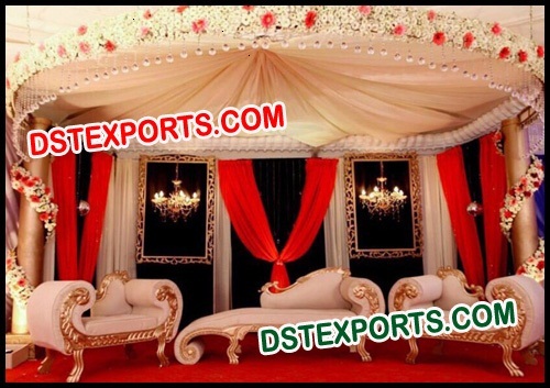 MUSLIM WEDDING DECORATED FURNITURE