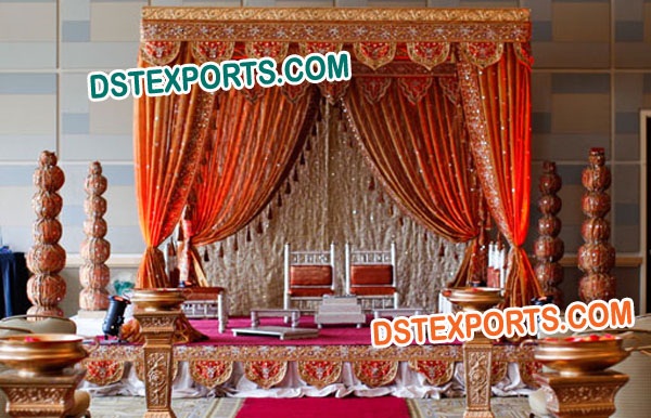 WEDDING HEAVY EMBRODRIED DRAPES