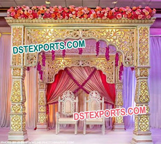 LATEST WEDDING MANDAP SET