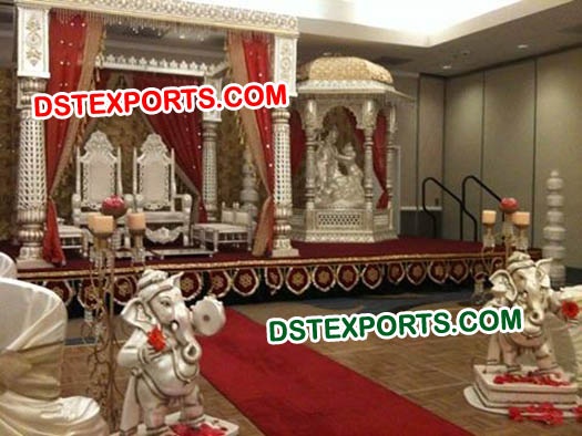 STYLISH WEDDING RADHA KRISHAN MANDAP