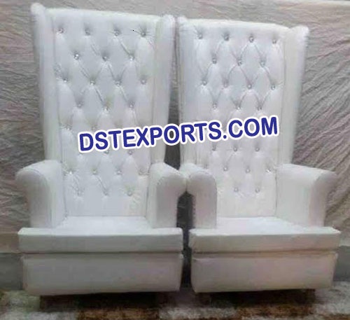 ENGLISH WEDDING BRIDE GROOM CHAIRS