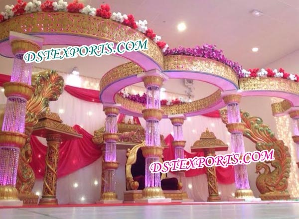 ROYAL WEDDING CRYSTAL MANDAP