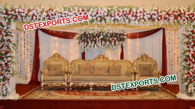 ROYAL INDIAN WEDDING SOFA SET