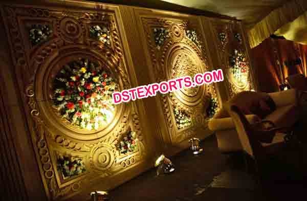 Traditional Indian Wedding Backdrop Panel