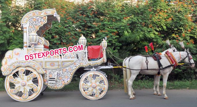 INDIAN WEDDING CARVED BUGGY