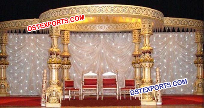 Wedding Maharaja Crystal Ganesha Mandaps