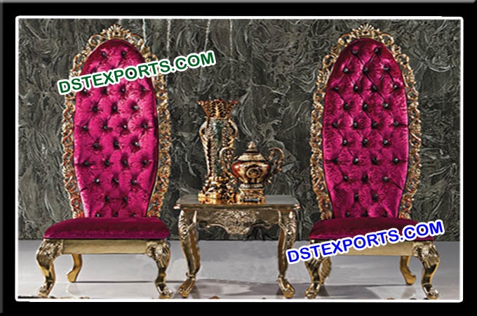 Asian Wedding Bride Groom Chairs