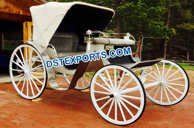 Royal Horse Drawn Victoria Buggy