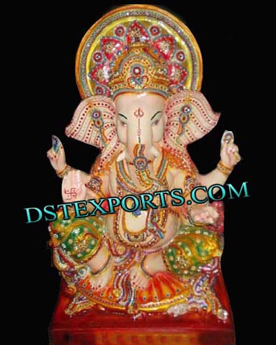 Fiber Lord Ganesha Fiber Statue