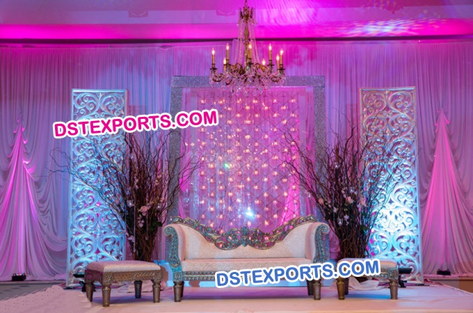 Wedding Fiber Backdrop Panels Decoration