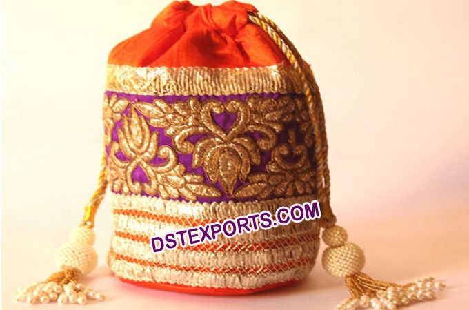 Ladies Fancy Gift Potli Bags