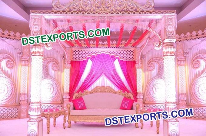 Indian Wedding Traditional Mandap