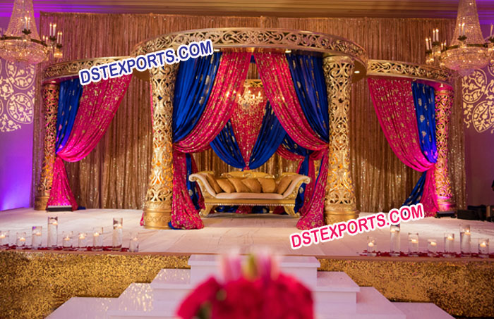 Wedding Delizio Carved Mandap