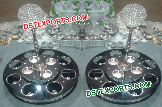 Crystal Lazy Susan Turntables