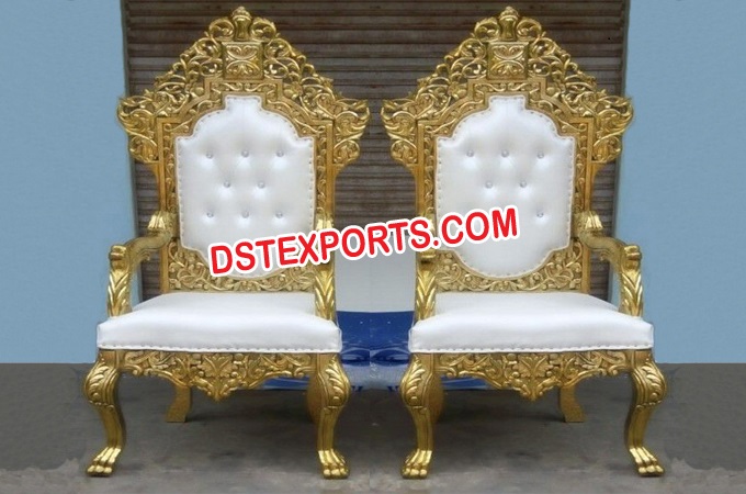 Wedding Royal Bride Groom Chairs