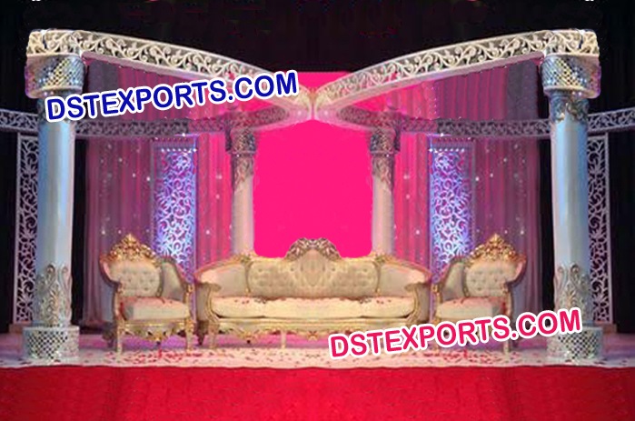 Stylish Wedding Butterfly Mandap Set