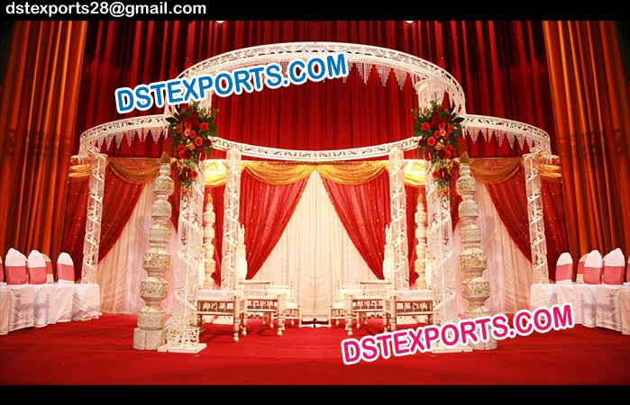 Crystal Mandap For Wedding