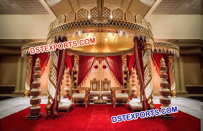 Crystal Swirl Mandap