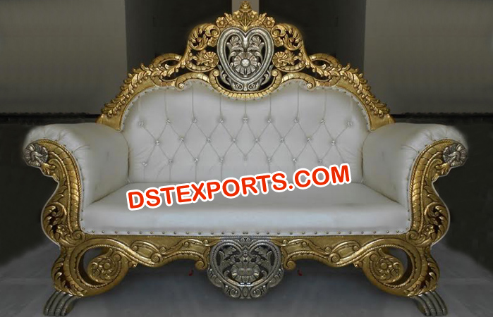 Engagement Wedding Carved Sofa Set