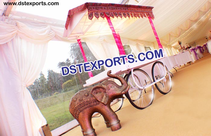 Indian Wedding Rehri Stall Decoration