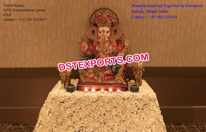 Indian Wedding Entrance Decor Ganesha Statue