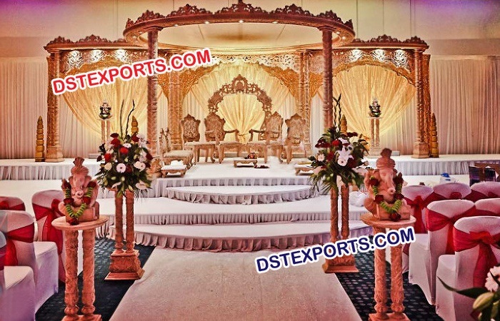 Indian Wooden Mandap