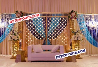 Candle Wedding Backdrop Panels