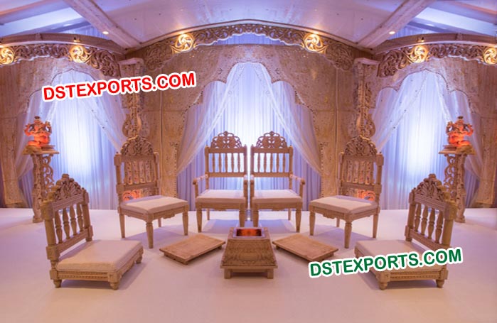 Handicraft Wood Mandap