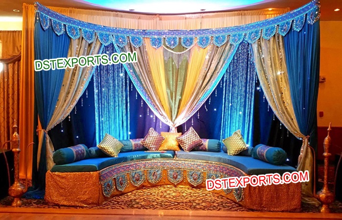 Pakistani Nikah Backdrop decorations