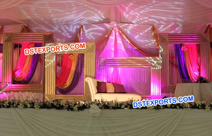 Wedding Square Fiber Backdrop Panels