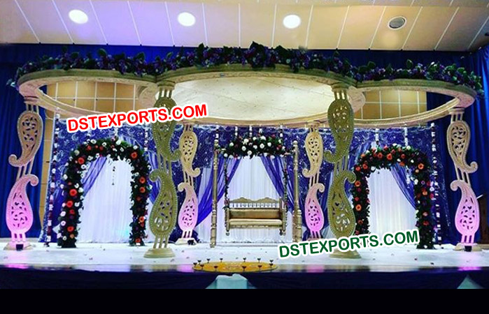 Carry Style Wooden Mandap