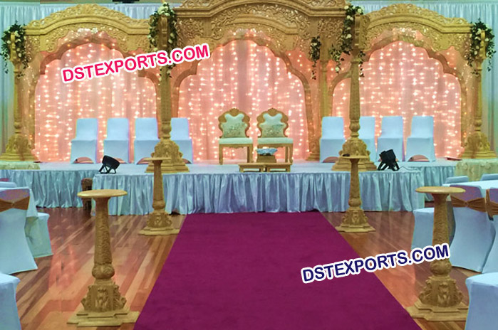 Wooden Carving Mandap