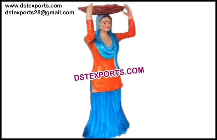 Punjabi Lady Statue