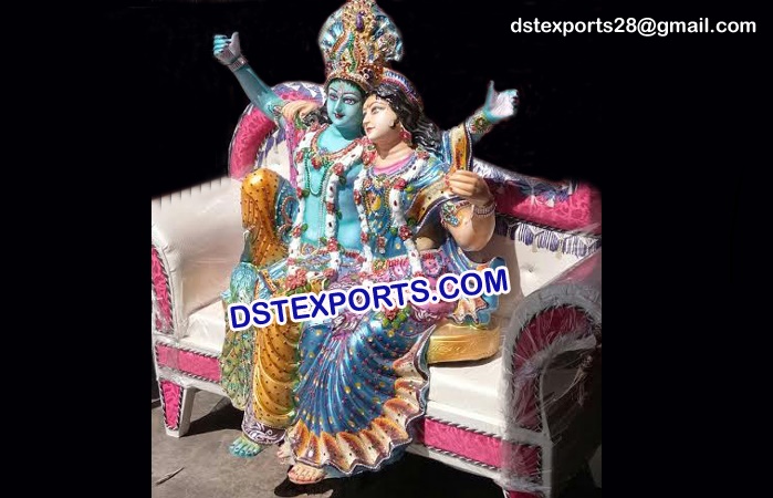 Radha Krishan Statue For Wedding Decoration