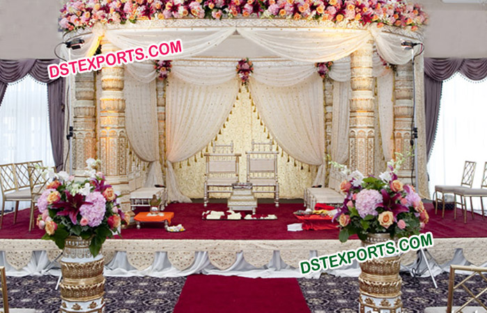 South Indian Wedding Mandap Set