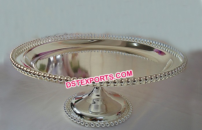 Metal Silver Plated Cake Stand