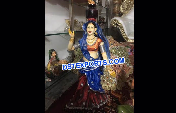 Rajasthani Garba Lady Statue