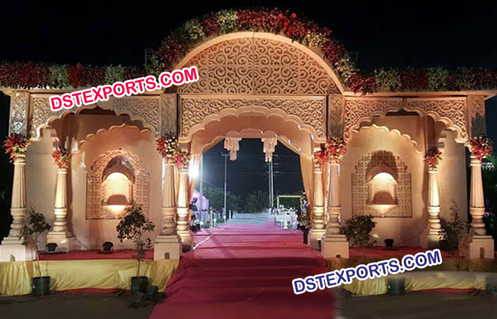 Wedding Fiber Welcome Entrance Gate