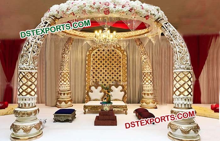 Elephant Trunk Pillar Mandap