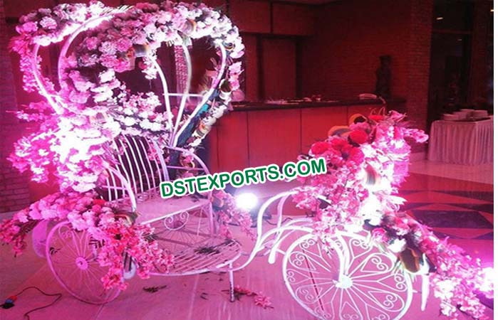 Decorative Flower Entrance Buggy